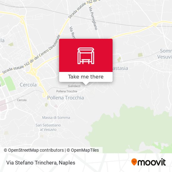 Via Stefano Trinchera map