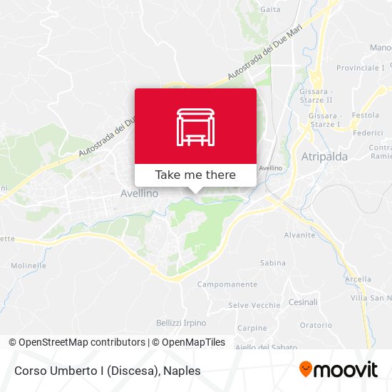 Corso Umberto I (Discesa) map
