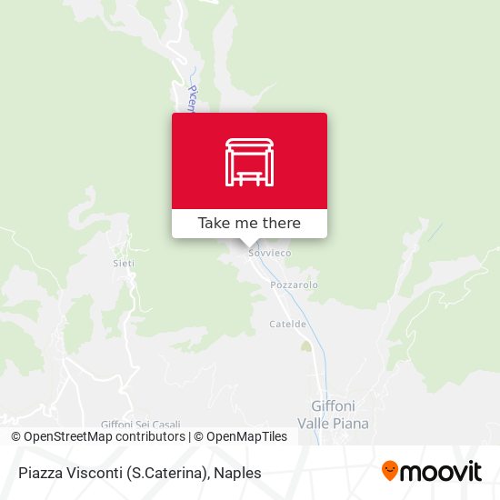 Piazza Visconti (S.Caterina) map