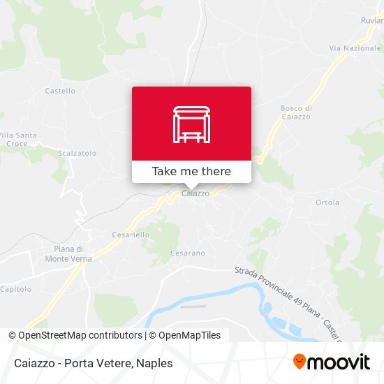 Caiazzo - Porta Vetere map