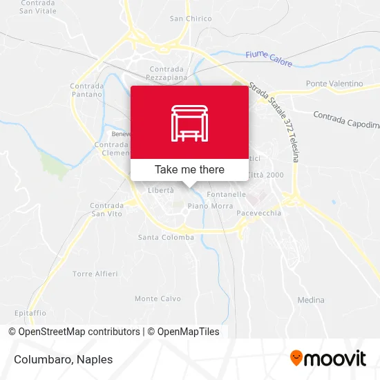 Columbaro map