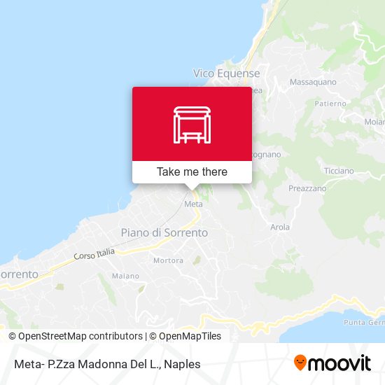 Meta- P.Zza Madonna Del L. map