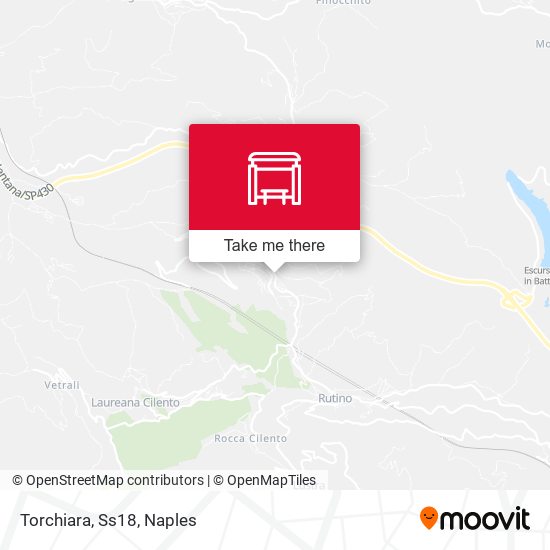 Torchiara, Ss18 map
