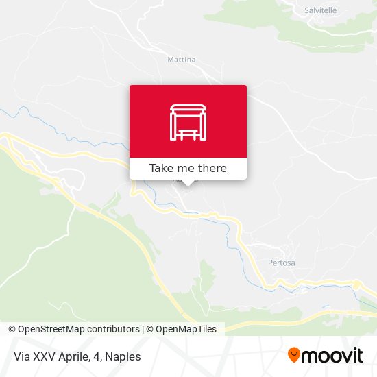 Via XXV Aprile, 4 map