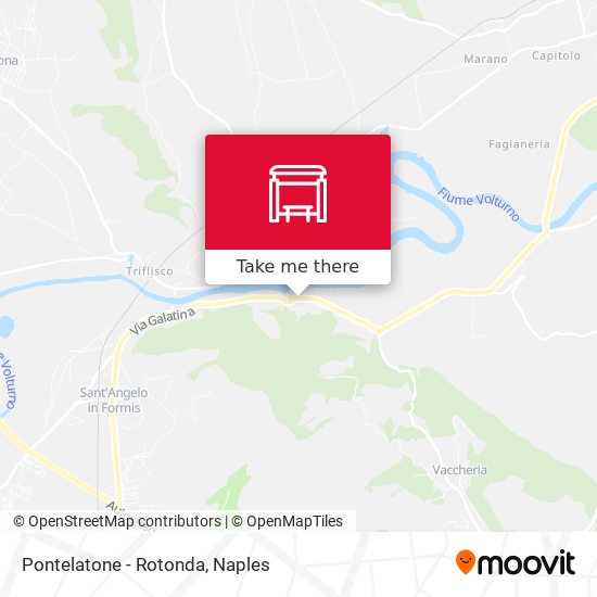 Pontelatone - Rotonda map