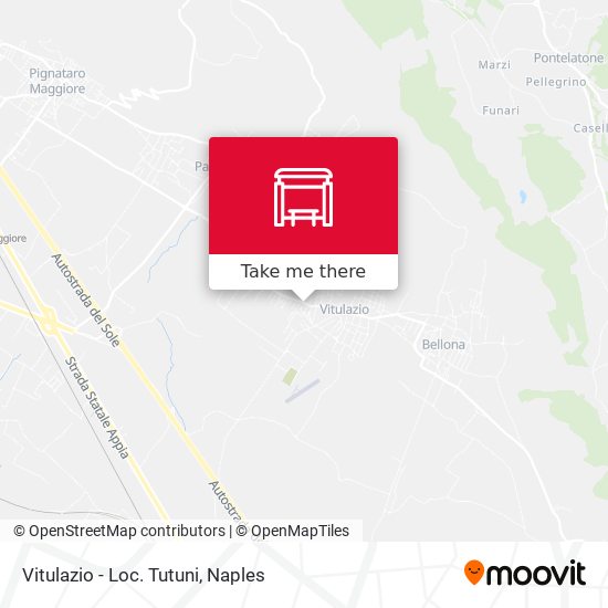 Vitulazio - Loc. Tutuni map