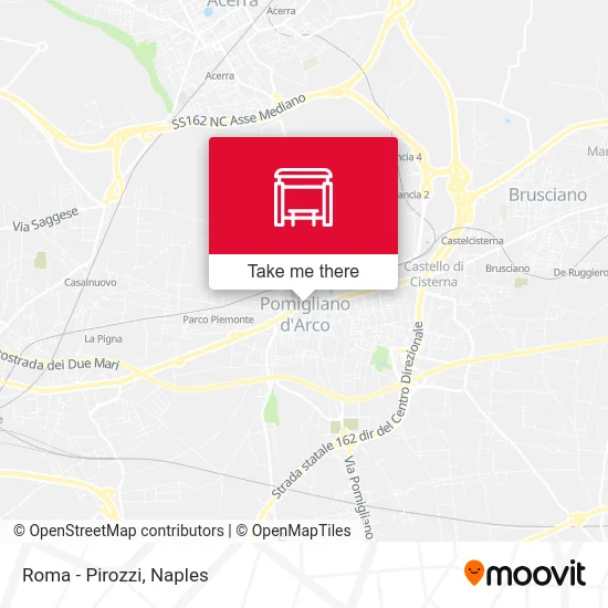 Roma - Pirozzi map