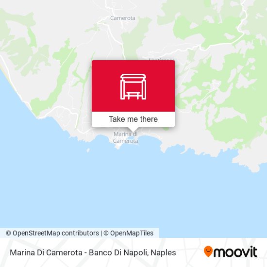 Marina Di Camerota - Banco Di Napoli map