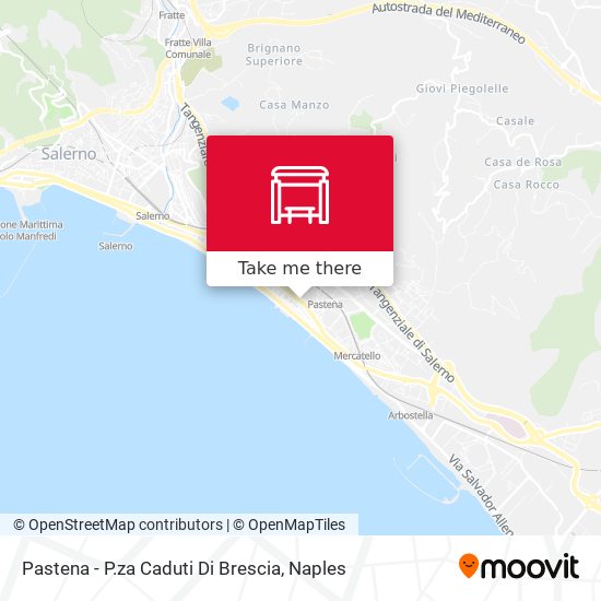 Pastena - P.za Caduti Di Brescia map