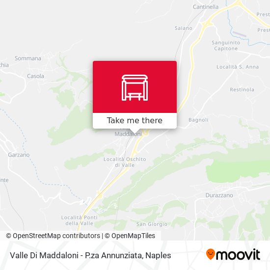 Valle Di Maddaloni - P.za Annunziata map