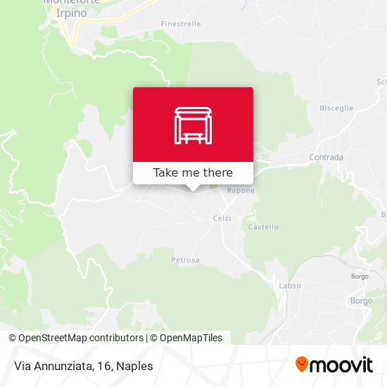 Via Annunziata, 16 map