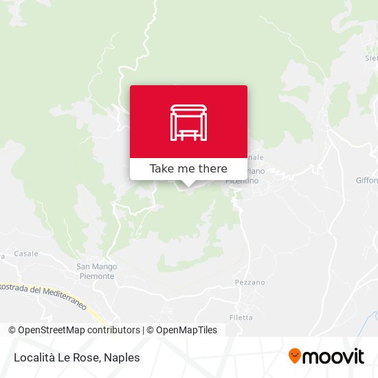 Località Le Rose map
