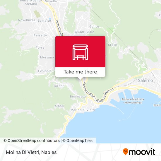 Molina Di Vietri map