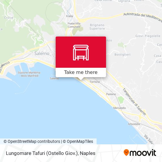 Lungomare Tafuri (Ostello Giov.) map