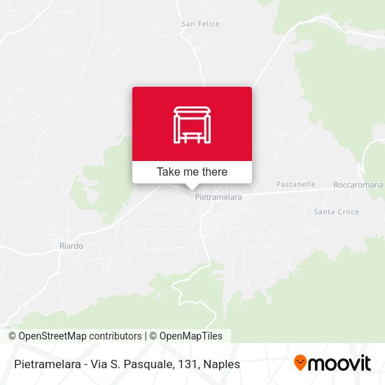 Pietramelara - Via S. Pasquale, 131 map