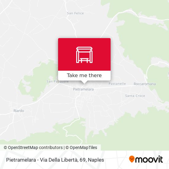 Pietramelara - Via Della Libertà, 69 map