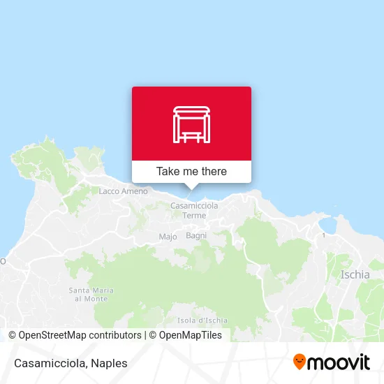 Casamicciola map