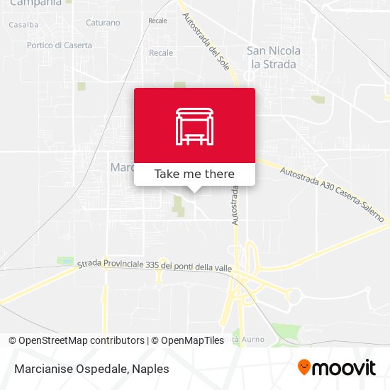 Marcianise Ospedale map