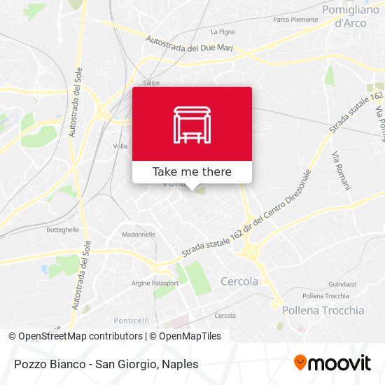 Pozzo Bianco - San Giorgio map
