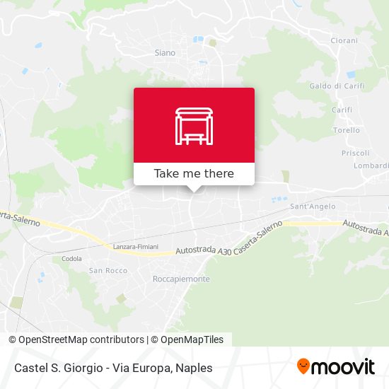 Castel S. Giorgio - Via Europa map