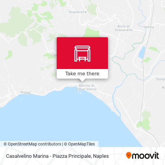 Casalvelino Marina - Piazza Principale map