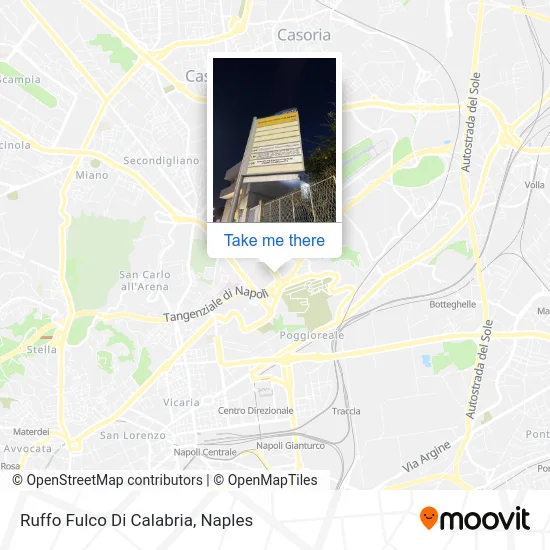 Ruffo Fulco Di Calabria map