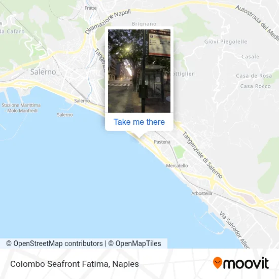 Colombo Seafront Fatima map