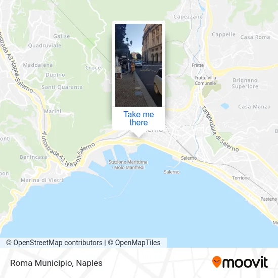 Roma Municipio map
