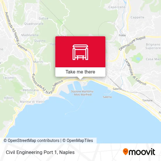 Civil Engineering Port 1 map