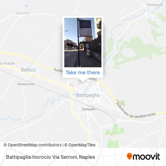 Battipaglia-Incrocio Via Serroni map