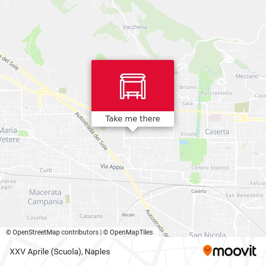 XXV Aprile (Scuola) map
