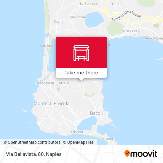Via Bellavista, 80 map