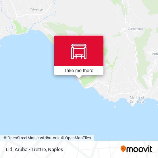 Lidi Aruba - Trettre map