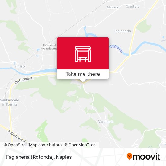 Fagianeria (Rotonda) map
