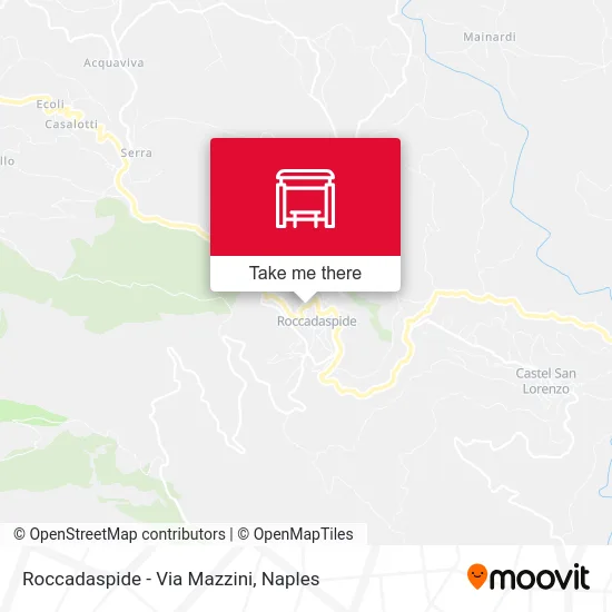 Roccadaspide - Via Mazzini map