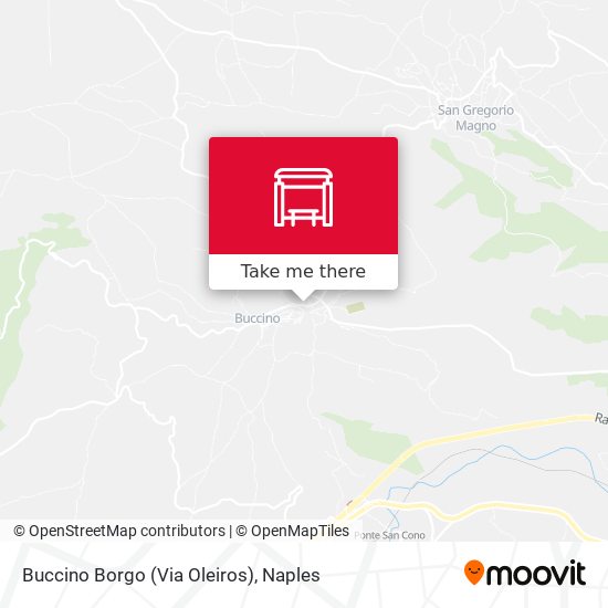 Buccino Borgo (Via Oleiros) map