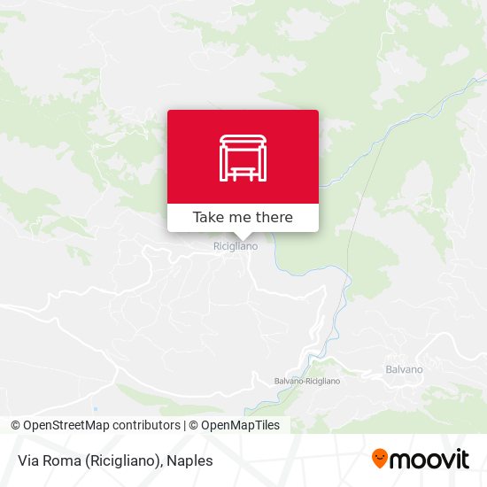 Via Roma (Ricigliano) map