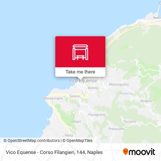 Vico Equense - Corso Filangieri, 144 map