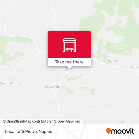 Localita' S.Pietro map