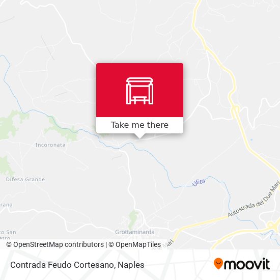 Contrada Feudo Cortesano map