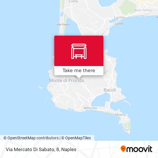 Via Mercato Di Sabato, 8 map