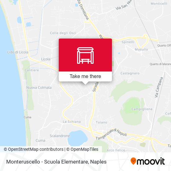 Monteruscello - Scuola Elementare map