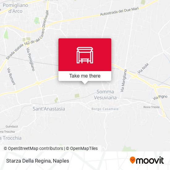 Starza Della Regina map