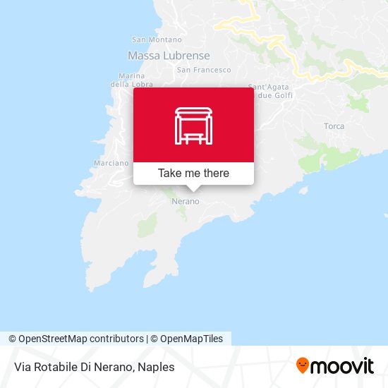 Via Rotabile Di Nerano map