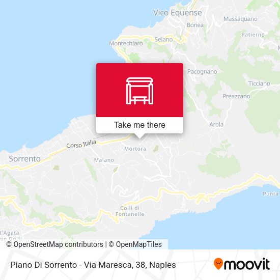 Piano Di Sorrento - Via Maresca, 38 map