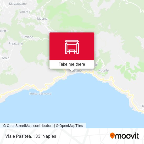 Viale Pasitea, 133 map