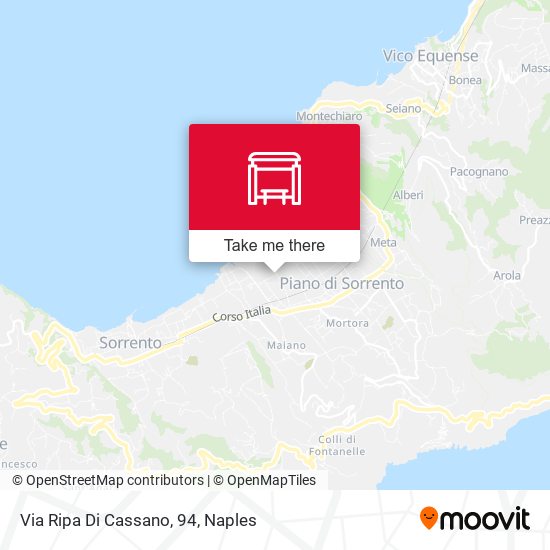 Via Ripa Di Cassano, 94 map