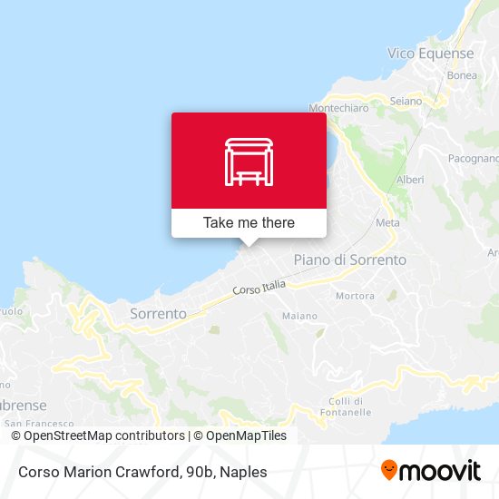 Corso Marion Crawford, 90b map