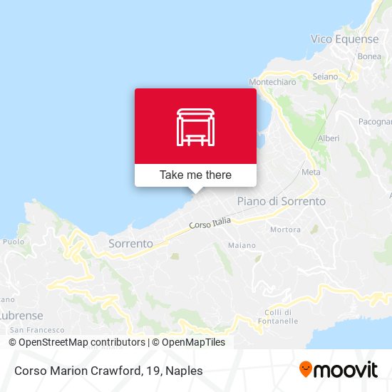 Corso Marion Crawford, 19 map