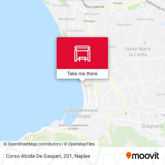 Corso Alcide De Gasperi, 201 map